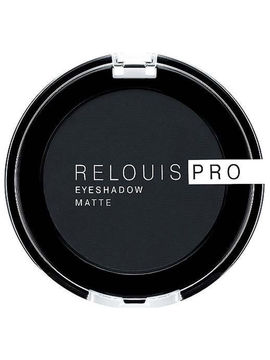 Тени Pro Eyeshadow Matte, тон 17 carbon, Relouis