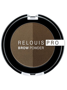 Тени для бровей PRO Brow Powder, тон 02, Relouis