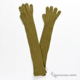 Перчатки Venera женские, цвет зеленый