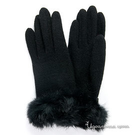 Перчатки Venera женские, цвет черный