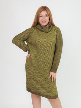 Платье-свитер Artigiano Klingel, цвет оливковый