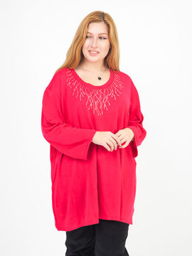 Пуловер M.Collection Klingel, цвет красный