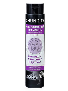 Шампунь для волос мицеллярный глубокое очищение и детокс, 350 мл, NATURA VITA