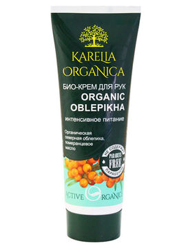 Био-крем для рук интенсивное питание Organic Oblepikha, 75 мл, NATURA VITA