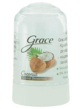 Дезодорант кристаллический Grece deodorant Coconut Кокосовый, 70 г, Grace