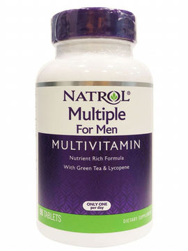 Биодобавка Multiple for Men Multivitamin, 90 капсул, Natrol