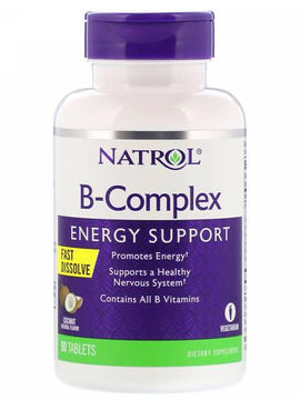 Биодобавка B-Complex F/D, 90 таблеток, Natrol