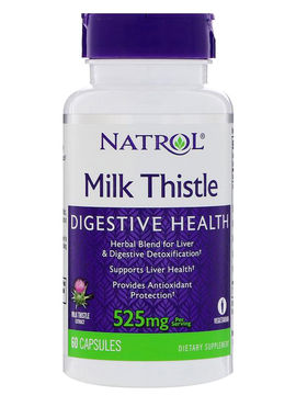 Биодобавка Milk Thistle Advantage, 525 мг, 60 капсул, Natrol