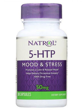 Биодобавка 5-HTP, 50 мг, 30 капсул, Natrol
