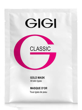 Маска для лица золотая в саше Gold Mask Promo patch, 1 шт, GIGI