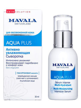 Сыворотка активно увлажняющая  Aqua Plus Multi-Moisturizing Intensive Serum, 30 мл, Mavala