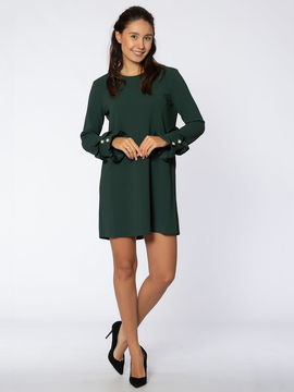 Платье TWIN-SET, цвет зеленый