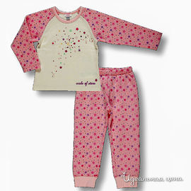 Пижама Chicco для девочки, цвет розовый / молочный