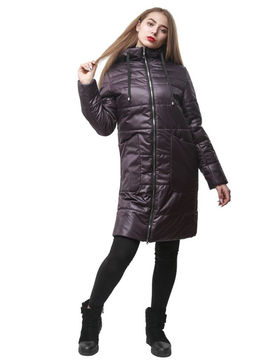 Пальто Trendline, цвет темно-фиолетовый