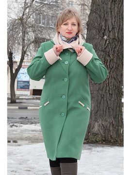 Пальто Trendline, цвет зеленый