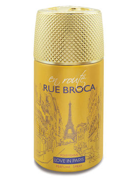 Дезодорант-спрей парфюмированный LOVE IN PARIS POUR FEMME, 250 мл, RUE BROCA