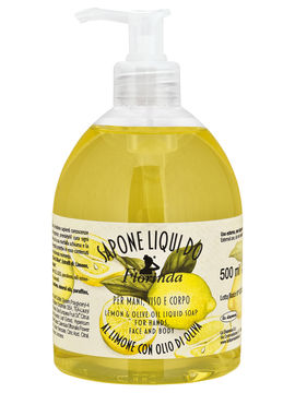 Жидкое мыло Лимон, 500 мл, FLORINDA