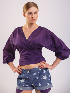 Рубашка Indreams, цвет фиолетовый