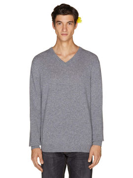 Пуловер United Colors Of Benetton, цвет серый