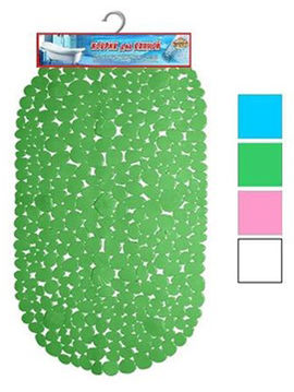 Коврик ддя ванн Камушки с ракушками, 87*39 см Мультидом, цвет в ассортименте