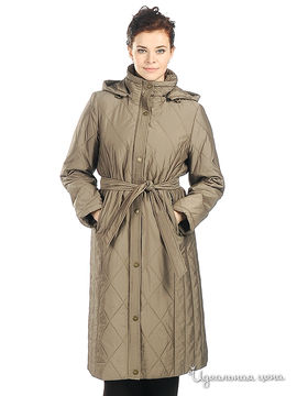 пальто Steinberg женское, цвет серо-коричневый