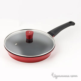 Сковорода Samura CORSET PATLON 26 см, цвет красный