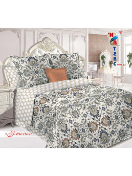 Комплект постельного белья, 2-спальный ИВТЕКстиль, цвет мультиколор