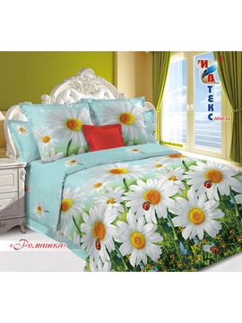 Комплект постельного белья, 2-спальный ИВТЕКстиль, цвет зеленый