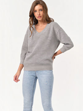 Пуловер Fly, цвет серый
