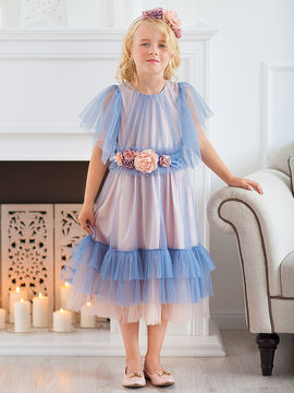 Платье ZAZA couture, цвет светло-синий