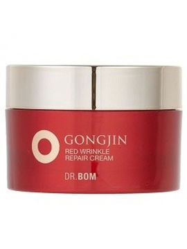 Крем для лица омолаживающий с растительными экстрактами и экстрактом оленьих рогов, 50 г, GongJin Red