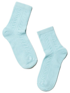 Носки CONTE для девочки, цвет светло-голубой
