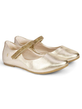 Туфли Bibi для девочки, цвет золотой