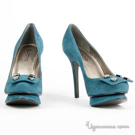 Туфли Burano женские, цвет синий