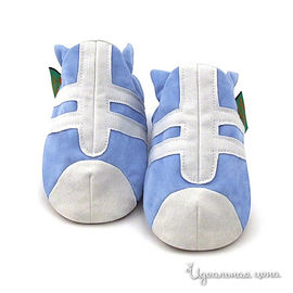 Тапочки домашние Fanky feet fashion КРОСОВКИ для мальчика, цвет голубой
