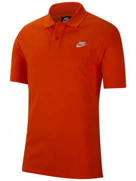Поло Nike, цвет оранжевый