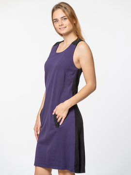 Платье Zero, цвет фиолетовый, черный