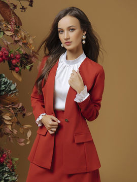Жакет 1001 DRESS, цвет красный