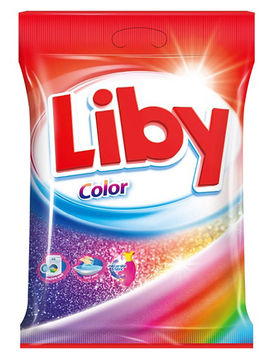 Стиральный порошок Color, мягкая упаковка, 1 кг, Liby