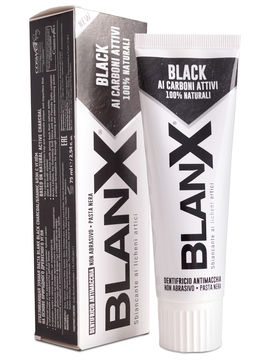 Зубная паста Блэк с углем  Black Charcoal, 75 мл, Blanx