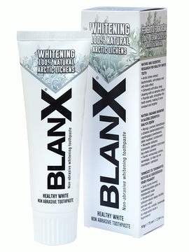 Зубная паста отбеливающая Advanced Whitening, 75 мл, Blanx