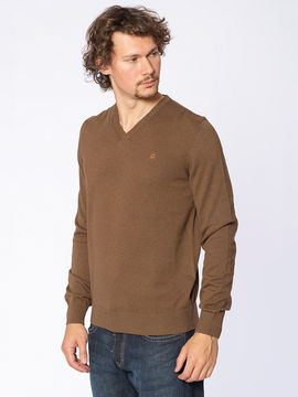 Пуловер Lerros, цвет коричневый