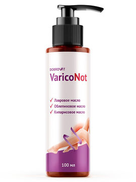 Масло косметическое для профилактики варикоза VaricoNot, 100 мл, DOBROVIT