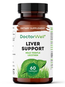 Комплекс для печени Liver Support, 60 капсул, DoctorWell