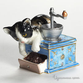 Статуэтка "Котенок на кофемолке" Дилижанс