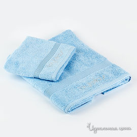 Набор полотенец Byblos CRISTALL, цвет голубой, 2 шт.