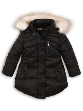 Куртка Minoti для девочки, цвет черный