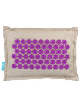 Массажная подушка акупунктурная, 45х34 см, Gezatone, цвет фиолетовый