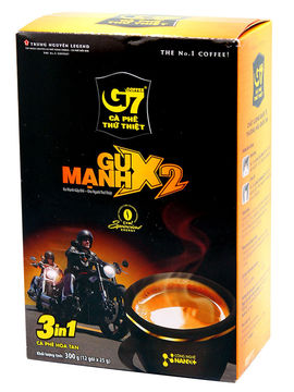 Кофе растворимый Strong X2 3 in 1, 12 пакетиков * 25 г, G7