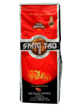 Натуральный жареный молотый кофе Creative 3, 340 г, TRUNG NGUYEN